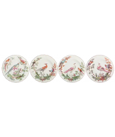 Chelsea Bird Dessert Plates S/4