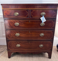 Antique English 5-Drawer Chest