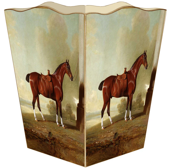 Waste Basket - Horse