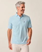 Heathered Original Polo - Cloud Blue