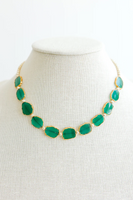 Colorwheel Necklace - Green Onyx