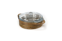 Round Casserole Tray 2 QT