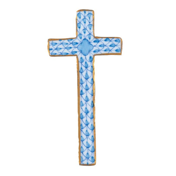 Miniature Cross - Blue