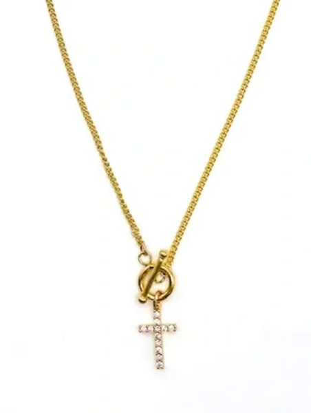 Cross Chain Necklace