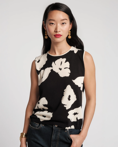 Darling Shell - Black Floral
