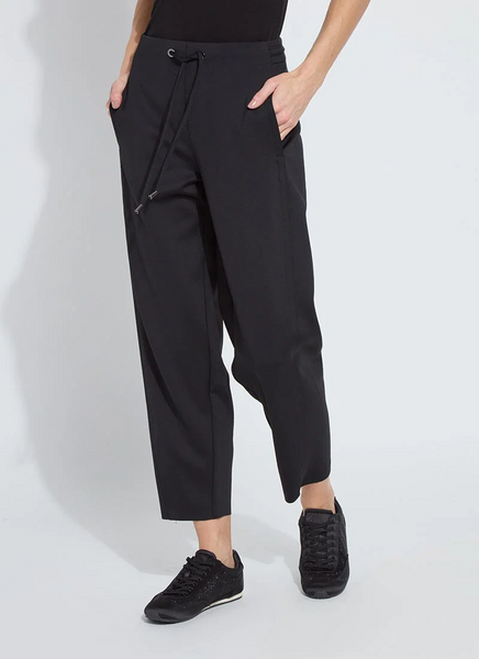 Desi Barrel Jogger - Black