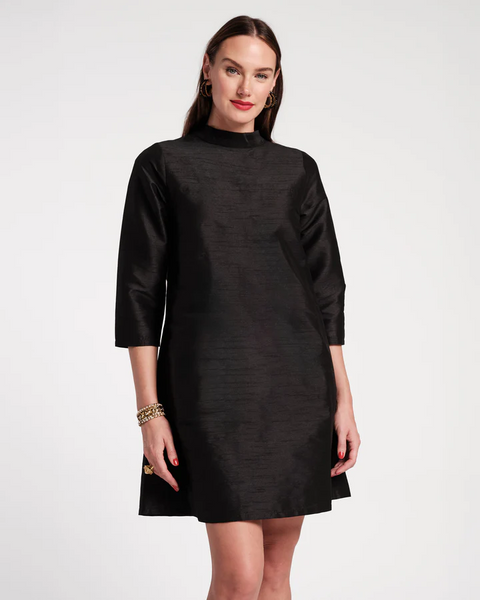 Diplomat Mini Dress - Black