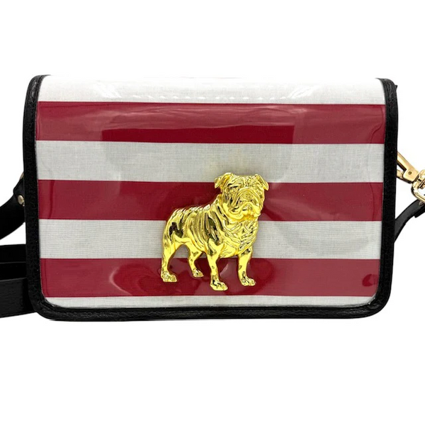 Stadium Bag- Red/White Stripe