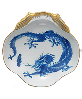Blue Dragon Shell Dish