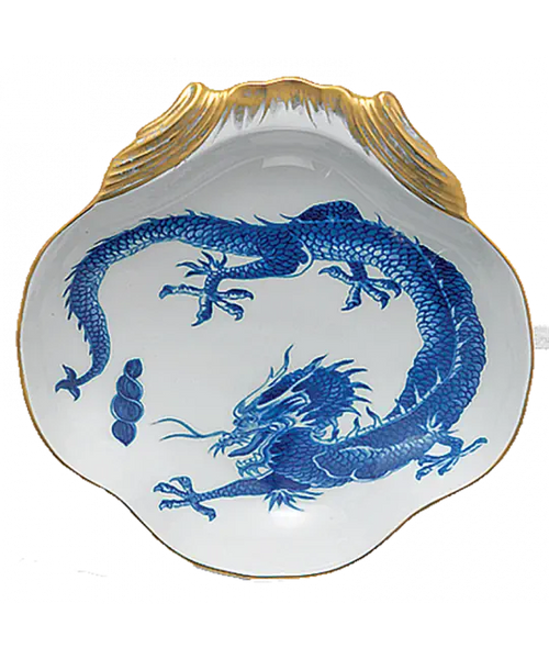 Blue Dragon Shell Dish