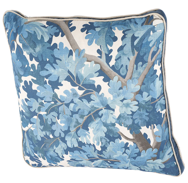 Woodland Pillow - Dusty Blue