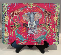 Cutting Board - Pink Elephant