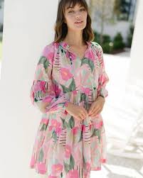 Eliza Dress - Pink