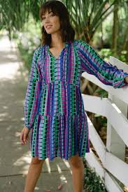 Eliza Dress - Purple