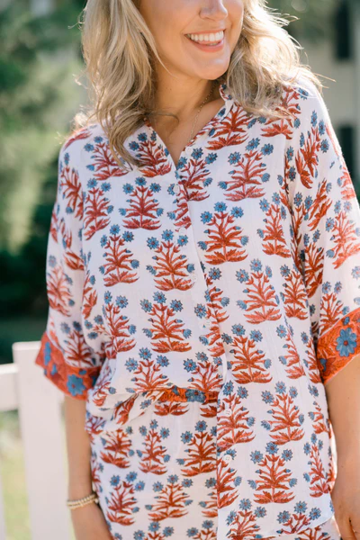 Emory Blouse - Harbor