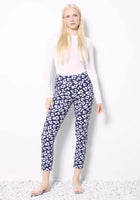 Pull-on Pants - Blue Floral