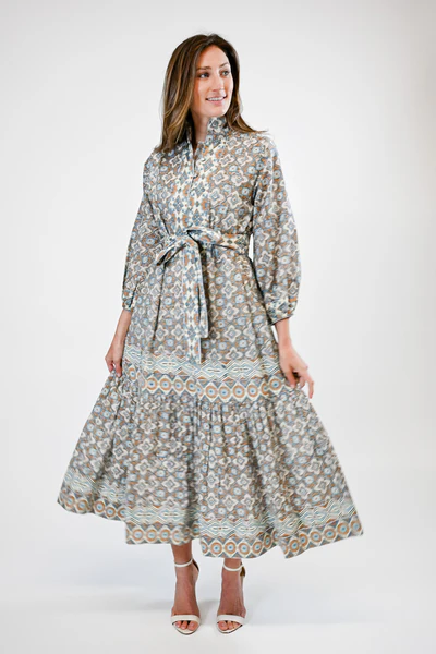 Folly Dress - Dusk Petals
