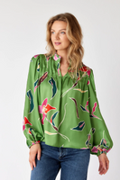 Gabby Blouse - African Lily