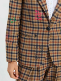 Helen Graffiti Jacket - Plaid