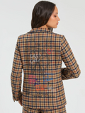 Helen Graffiti Jacket - Plaid