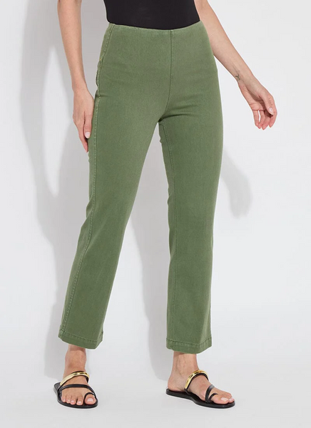 Ankle Baby Bootcut - Green