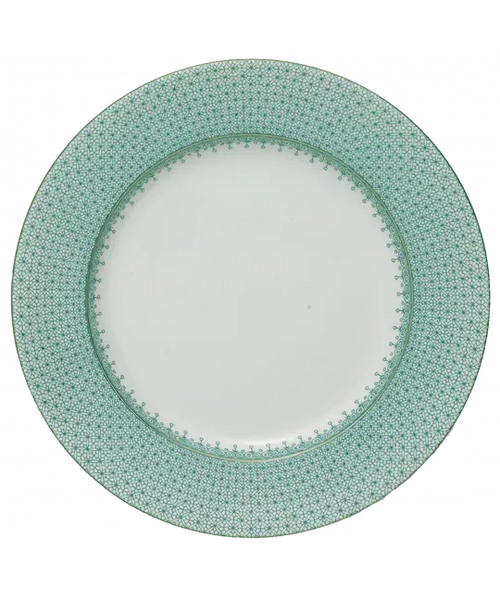 Green Lace Service Plate