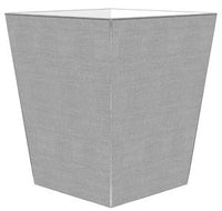 Waste Basket - Grey Linen