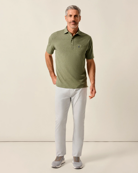 Heathered Original Polo - Oxford