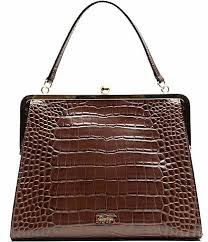 Jackie Frame Bag - Chocolate