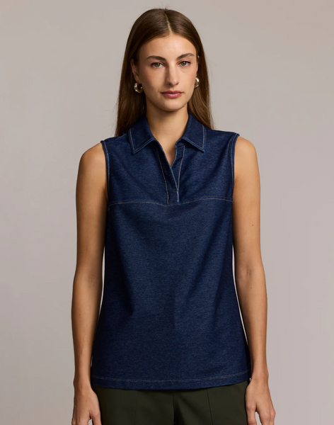 Jane Layering Top - Dark Denim