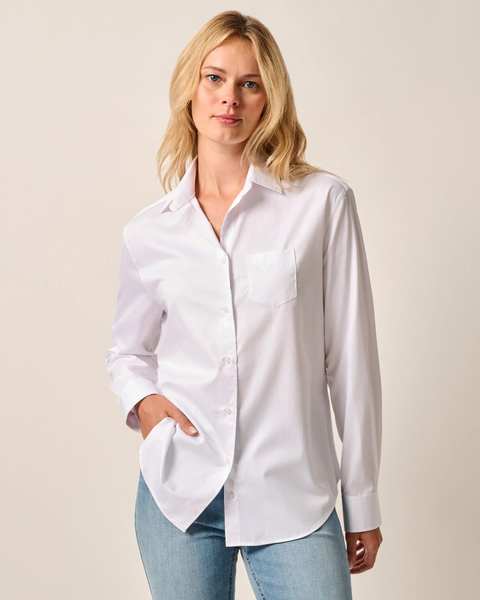 Jess Cotton Blouse - White