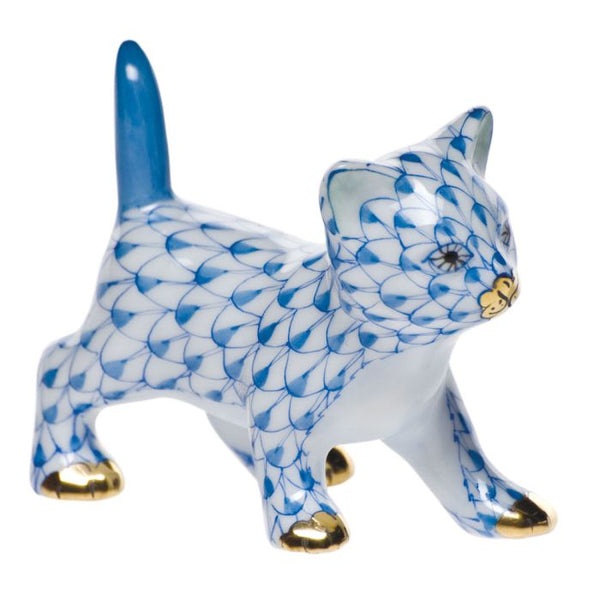 Strutting Kitty - Blue