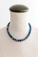 Faceted Lapis Necklace