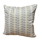 Green Leaf Pillow w/Eyelash Trim