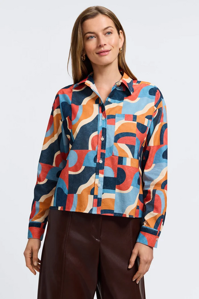 Marina Corduroy Shirt - Multi