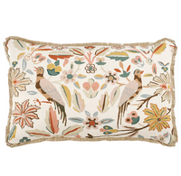 Menagerie Lumbar Pillow - Cinnamon