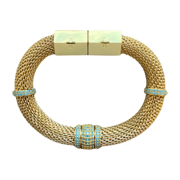 Mesh Bracelet - Turquoise