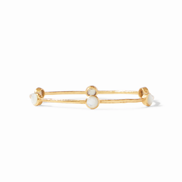 Milano Bangle - Small - Pearl