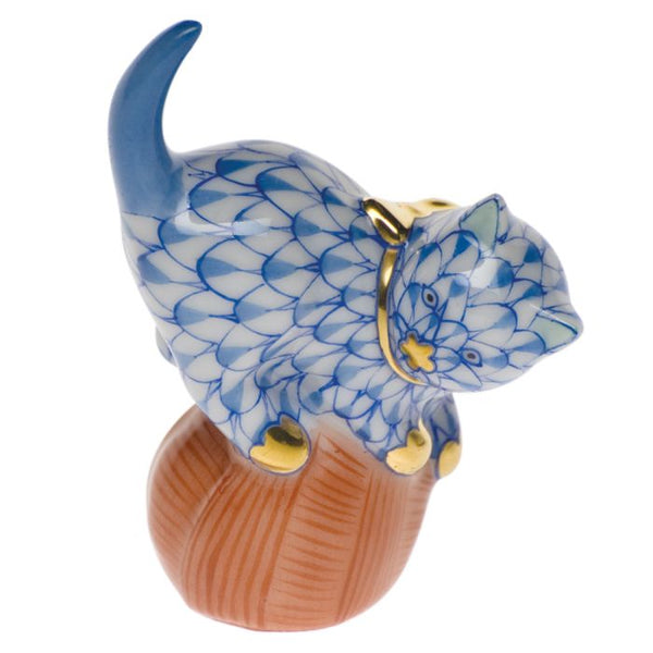 Mischievous Cat - Blue