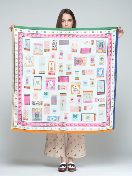 Scarf - Silk Multi