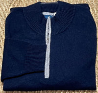 Niccolo 1/4 Zip - Navy