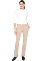 Knit Flare Pant - Oatmeal