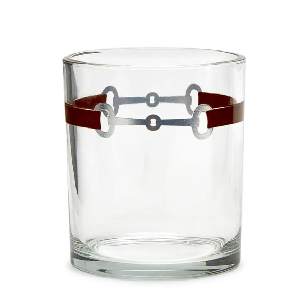 Set/4 Double Old Fashion Glasses - Bits