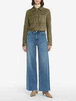 Slim Palazzo Jeans