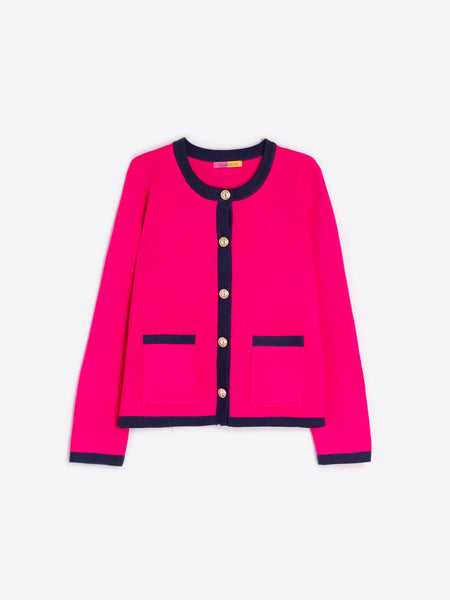 Milano Knit Jacket - Pink