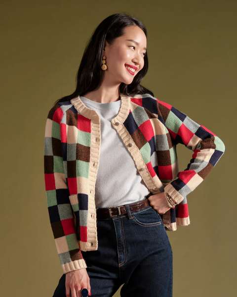 Pixel Cardigan - Multi