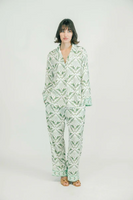 Saylor Long Set PJs - Garden Lattice