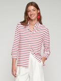 Striped Shirt w/Palm Tree on Back