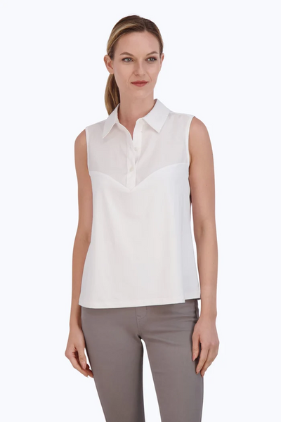 Ricki Layer Tank - White