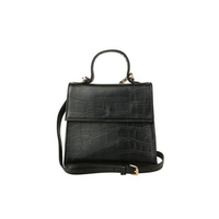 Robin Leather Purse - Black